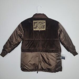 Phat Farm Girl Jacket Size 6 Brown